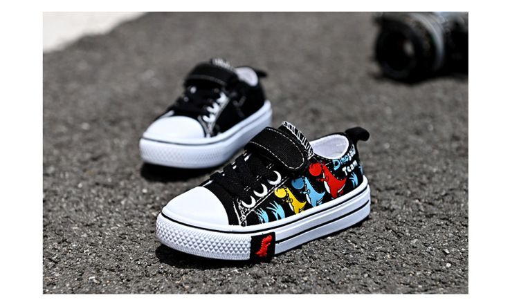 Scarpe basse casual per bambini in tela per ragazzi e ragazze in tela per bambini, sneakers singole traspiranti primaverili e autunnali_voghion.com