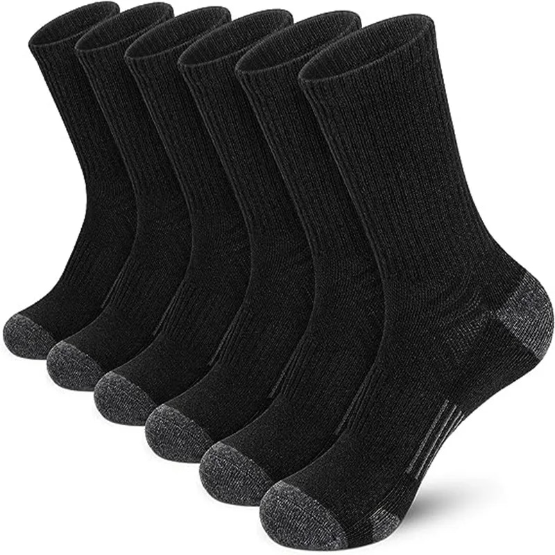 6 pares de calcetines de fútbol de gran tamaño para gimnasio al aire libre, cómodos y suaves de alta calidad para hombre, nuevo estilo_voghion.com
