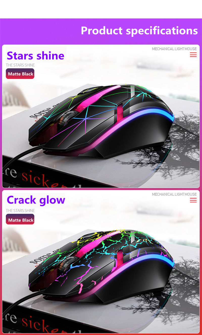 Die neue farbenfrohe, kabelgebundene G Glare-Gaming-Büromaus mit USB-Schnittstelle und dreistufiger DPI-Einstellung eignet sich für c_voghion.com