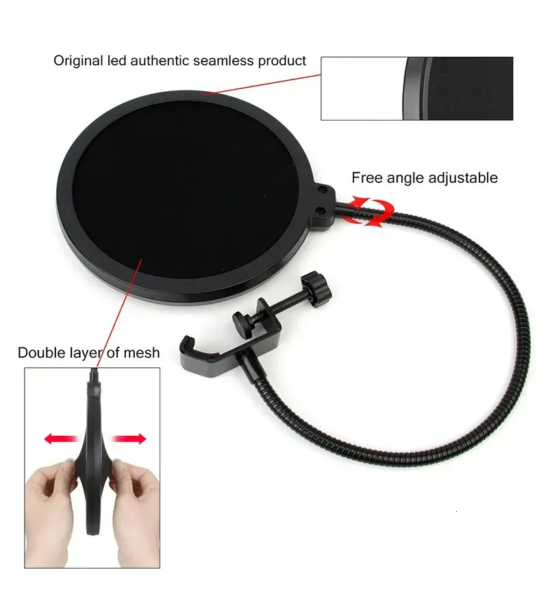 better Quality BM800 Professional Microphone Condenser Mic V8 V9 V10 Sound Card PC Computer Audio USB Recording Studio Game Live_voghion.com