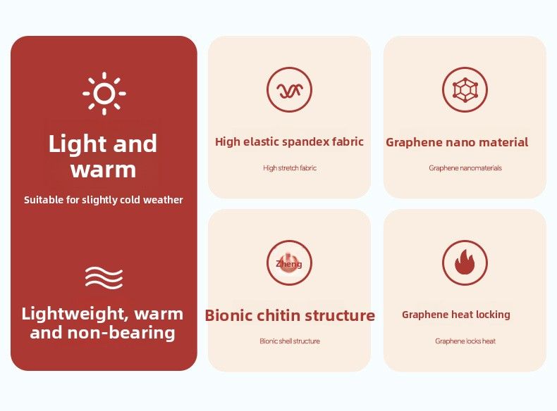 Graphene Warm Autumn Winter Air-conditioned Room Cold-proof Anti-slip Japanese Windproof Self-heating Knee Pads Old Cold_voghion.com