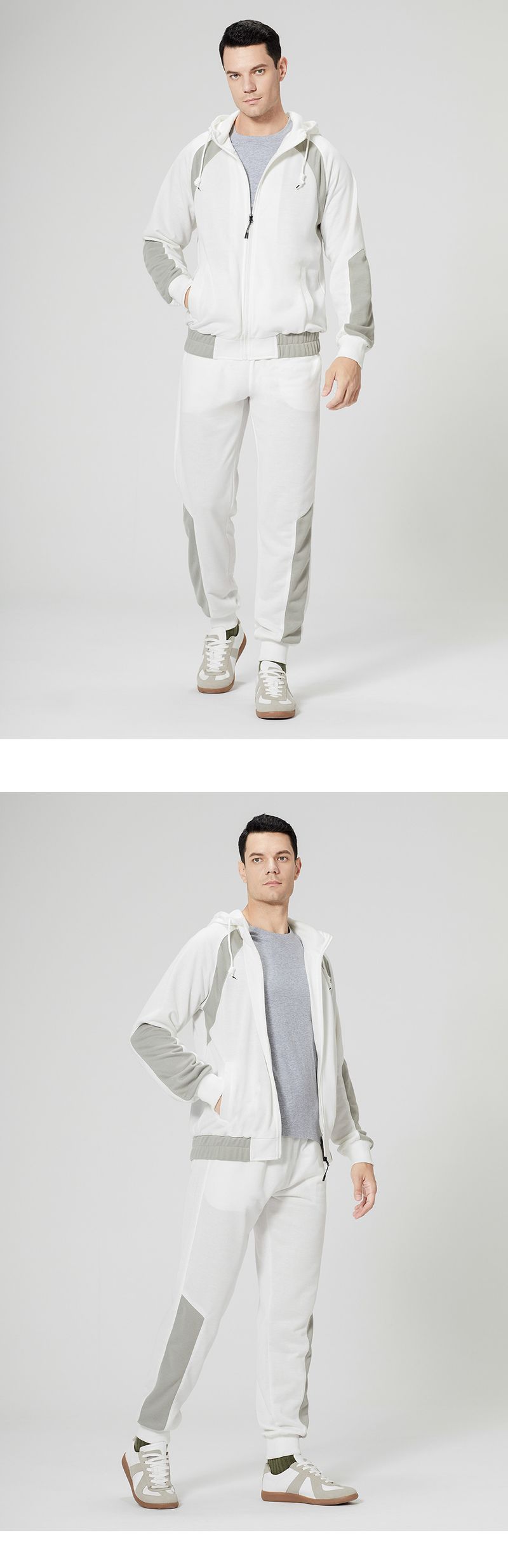 Men's Clothing Autumn And Winter Casual Versatile New Men's Sports Sweater Suit Large Size Loose Fashion Sportswear Two Piece Suit Wholesale_voghion.com