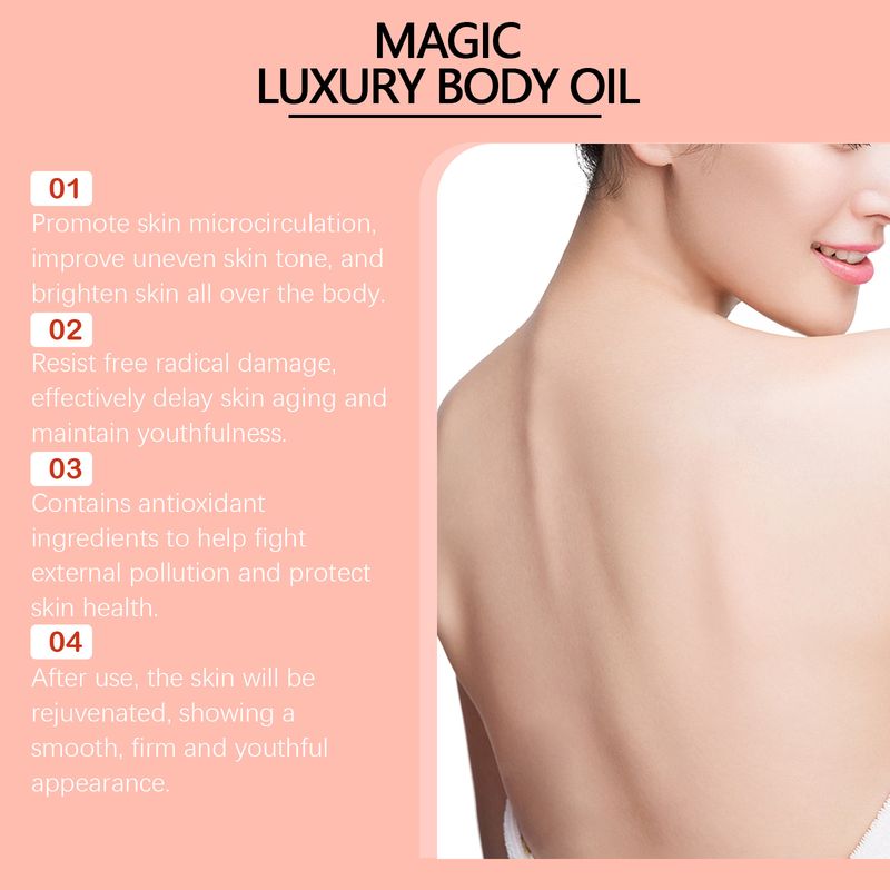 Olio per massaggio corpo idratante quotidiano per la pelle West Month_voghion.com
