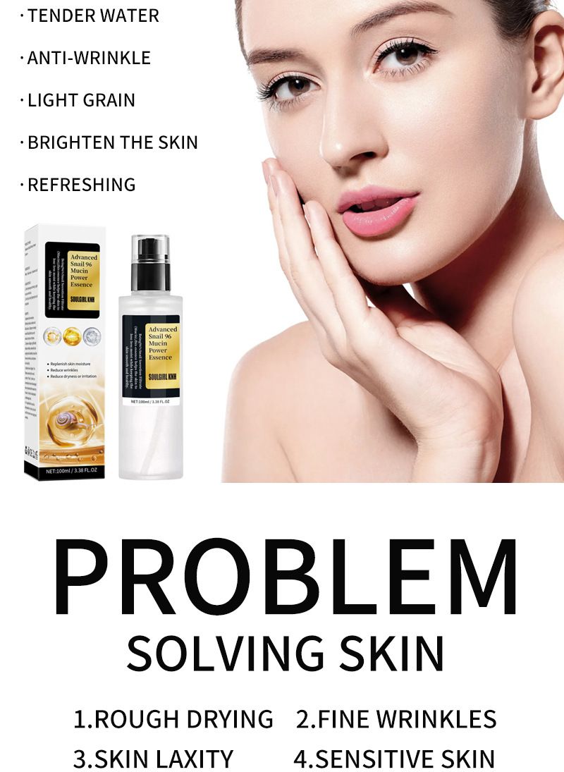 Serum Collagen Snail Face Essence Original Solution spendet Feuchtigkeit und hellt den Hautton auf_voghion.com