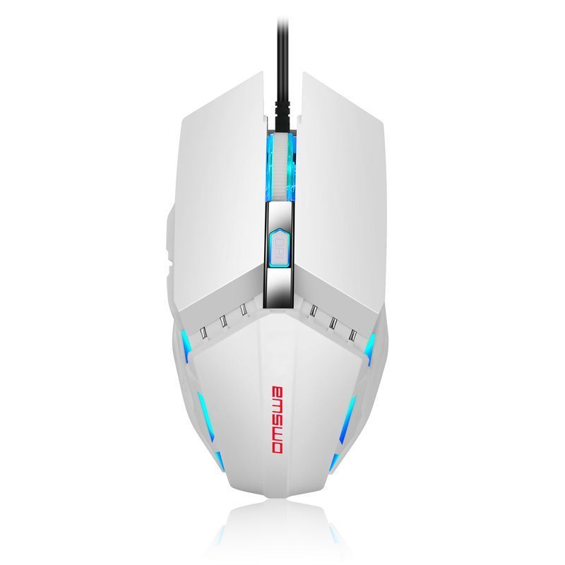 Button Silent Multi-Button Gaming Mouse Colorful Lighting DPI Adjustable Wired Office Internet Cafe E-Sports_voghion.com
