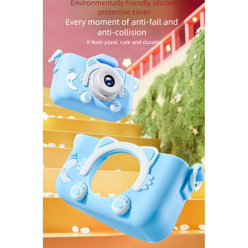 Cámara digital de juguete HD para niños, ideal como regalo de cumpleaños para niñas y estudiantes._voghion.com
