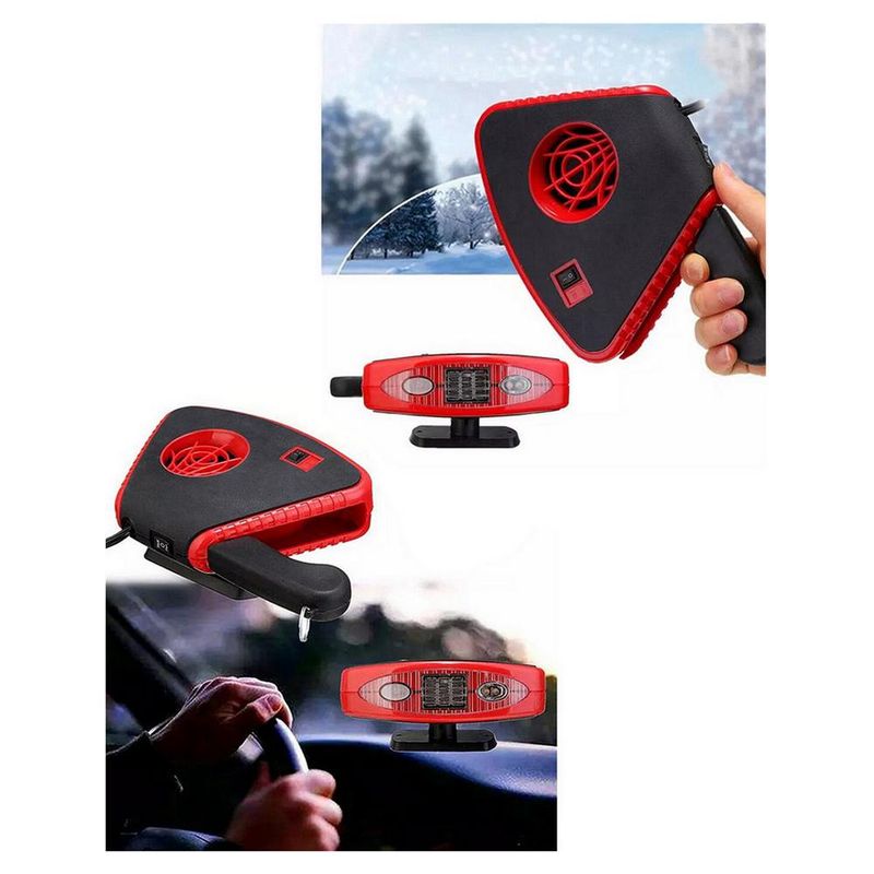 Autotilan huurteenpoisto Kannettava tuulilasi Deer Heater Välittömästi lämmitettävä auto_voghion.com