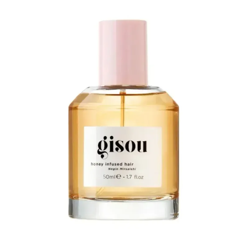 Huile pour les lèvres Gisou Honey Oil Sexy Plump Fruit Honey Essence Huile pour les lèvres Améliore les soins des cheveux secs Lisse et longue durée Rétention du parfum Après-shampoing_voghion.com