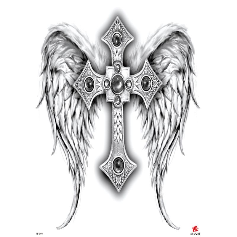 Full Waterproof Large Back Tattoo Sticker_voghion.com
