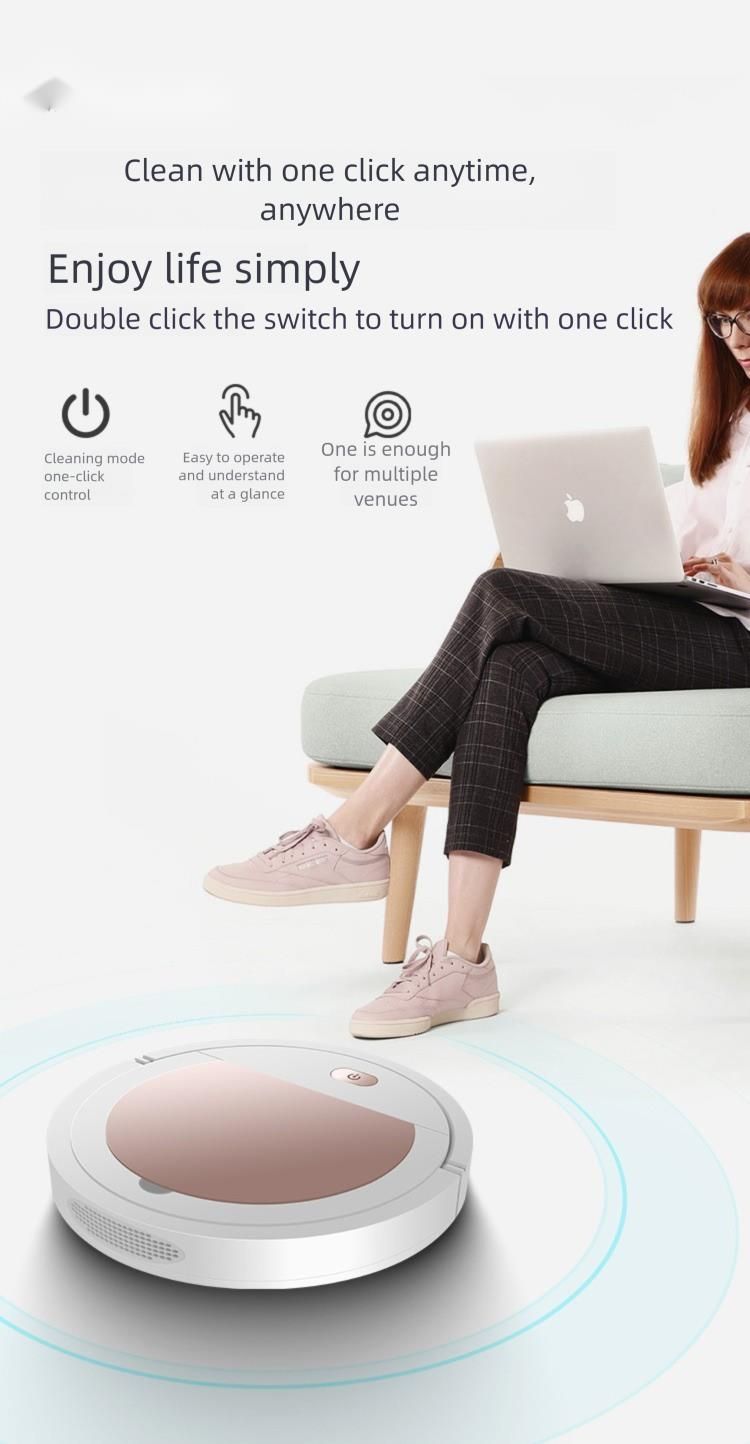 Pet Hair Robot Vacuum Cleaner, Tangle-Free Brush & HEPA Filter, Anti-Allergy Animal-Friendly Smart Mapping_voghion.com