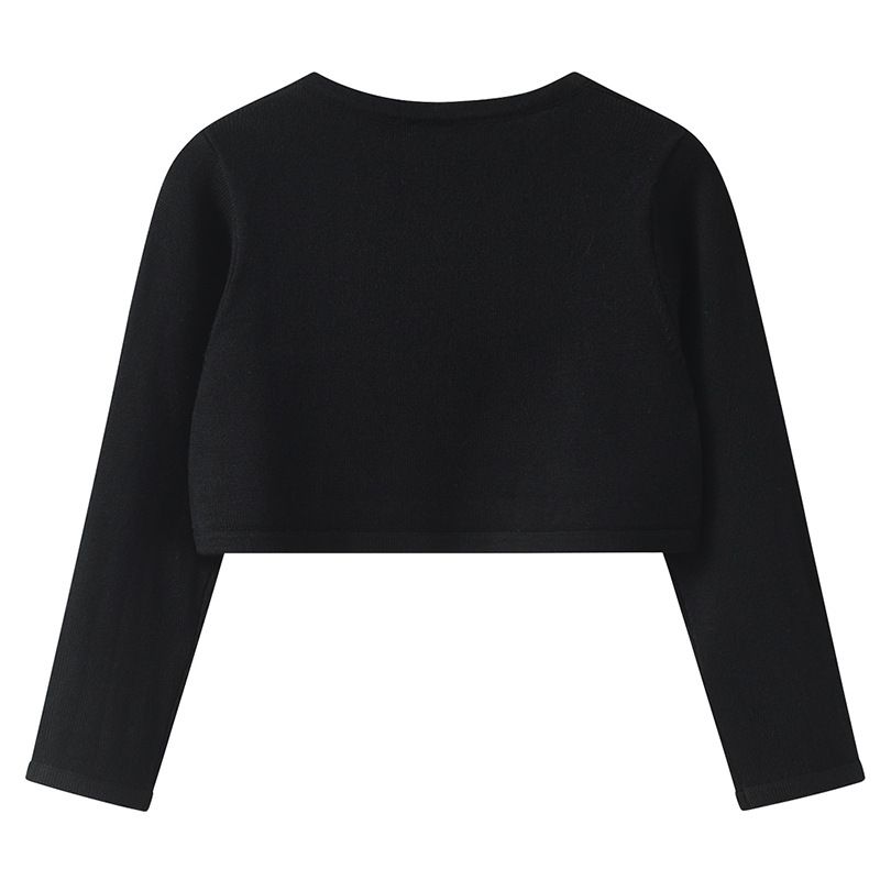 Mutter-Tochter-Kleidung Frühling und Herbst Handbestickte Liebesmädchen-Strickjacke Pullover Schal Kinder Sommer Dünnes Klimaanlagenhemd_voghion.com