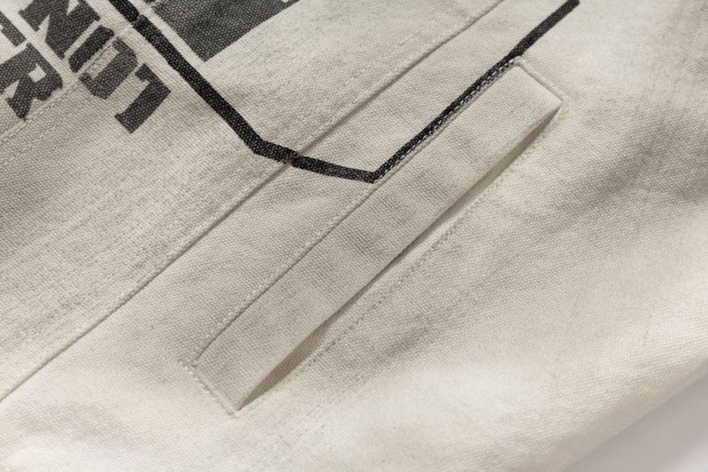 Giacca in pelle con collo alto e stampa digitale patchwork Eon Modish 25 autunno, stile street americano_voghion.com