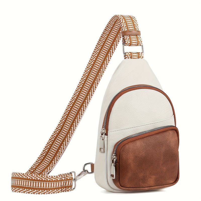 Piccola borsa a tracolla da donna in pelle 2025, borsa da torace con tracolla per chitarra_voghion.com