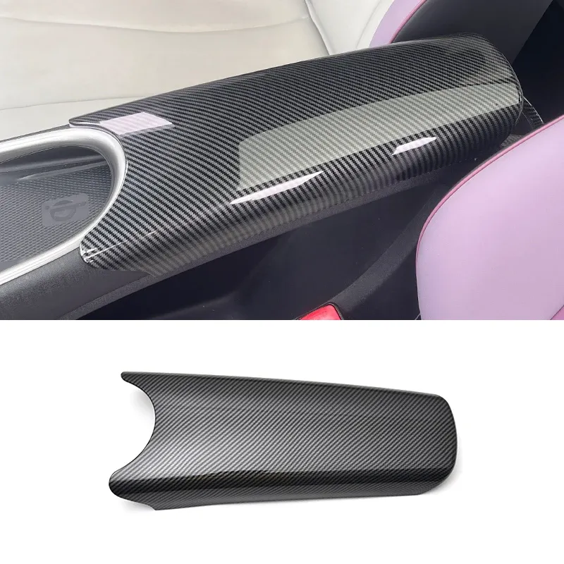 For BYD Dolphin Atto 2 Car Anti-kick Panel ABS Rear Center Armrest Box Protection Anti-scratch Interior Modification Accessories_voghion.com