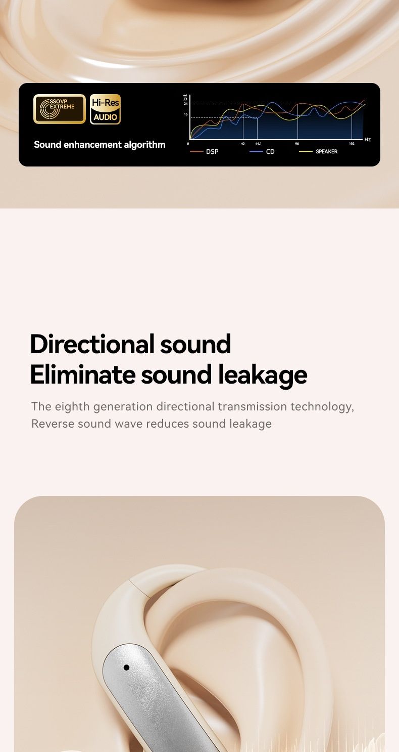 NeoGear M122 Noise Cancelling Long Battery Life Cross-Border 2025 New AI Translation Over-Ear Bluetooth Earbuds_voghion.com