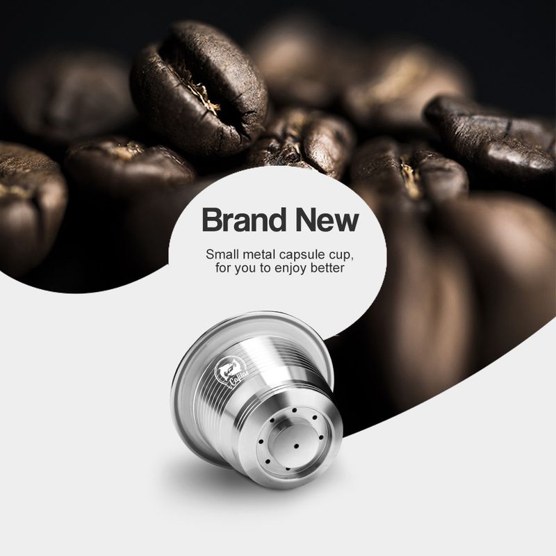 ICafilas Coffee Capsule Shell Recycling Fill Compatible Nestlé Coffee Machine Capsule Shell Multi-Grease Filter Cup_voghion.com