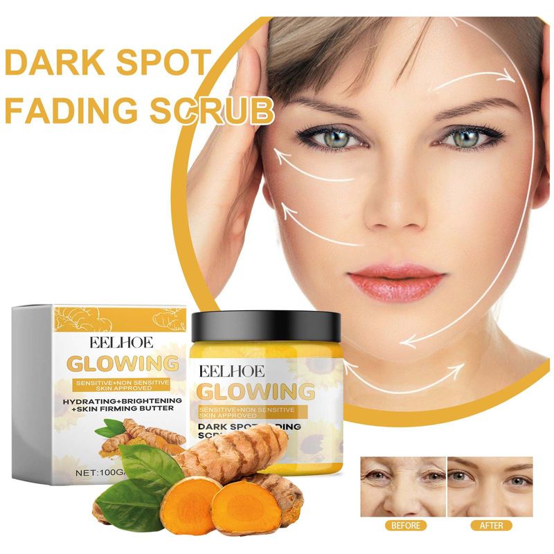 EELHOE Turmeric Skincare Set Series reduz manchas pretas, impurezas, hidrata, ilumina, aperta, limpa e_voghion.com