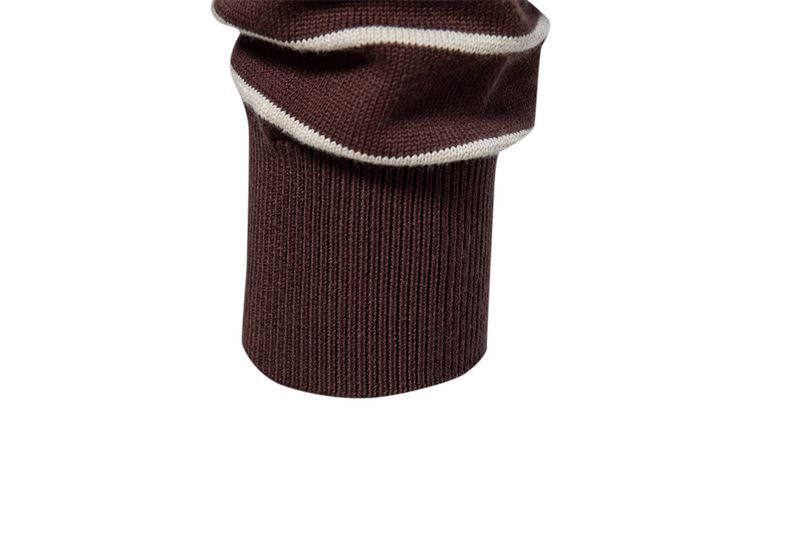 Men's Clothing New Striped Color Matching Long Sleeved Men's Knitted Sweater Fashionable Round Neck Men's Casual Sweater_voghion.com
