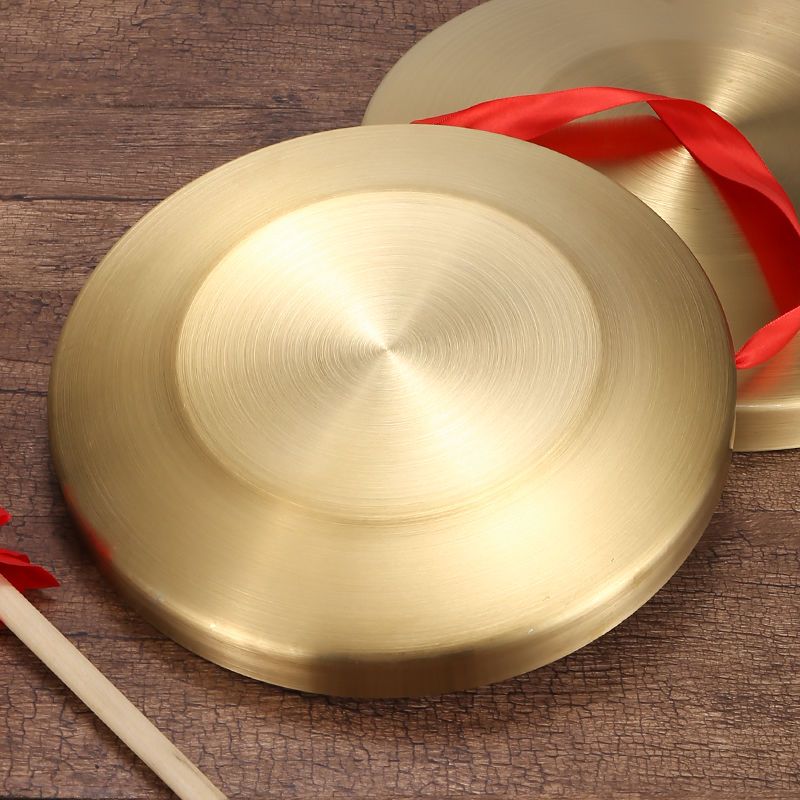 Copper-Plated Alloy Road Opening Steel High Volume Flood Prevention Warning Gong Drum Kindergarten Three-Sentence Half_voghion.com