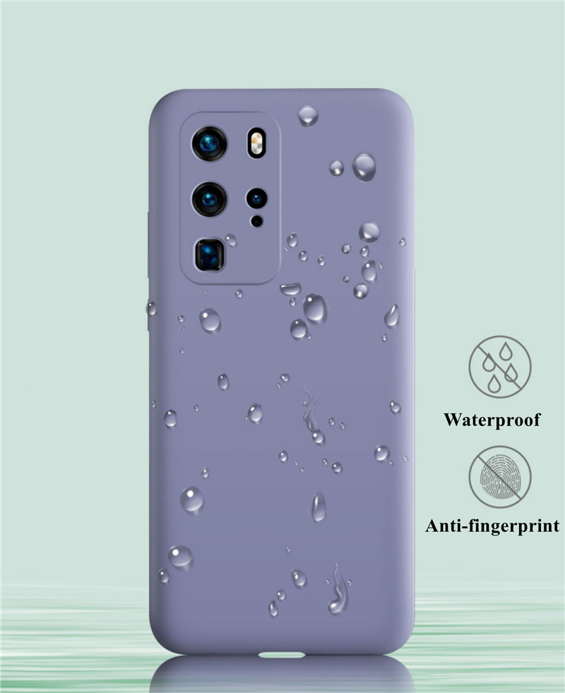 Boucho Luxe Vloeibare Siliconen Voor Huawei P40 Pro+ P20 P30 lite Mate 20 30 honor 10 20 30S X10 V30 Camera Bescherming Zacht_voghion.com