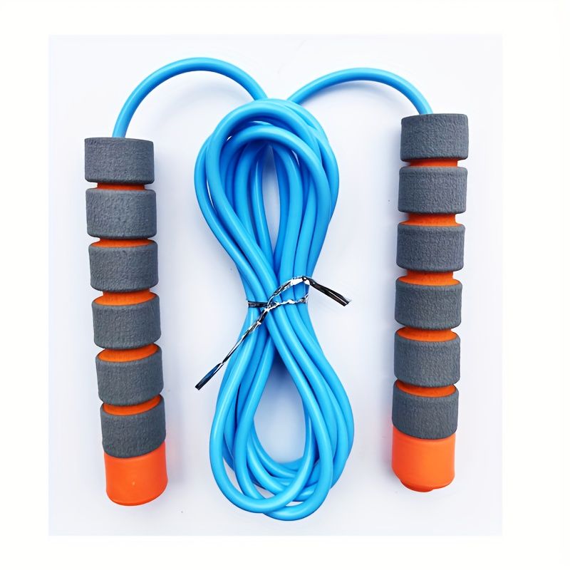 1/2 Adjustable Non-slip Foam Handle Skipping Rope, Suitable For Men's And Women's Sports Training_voghion.com