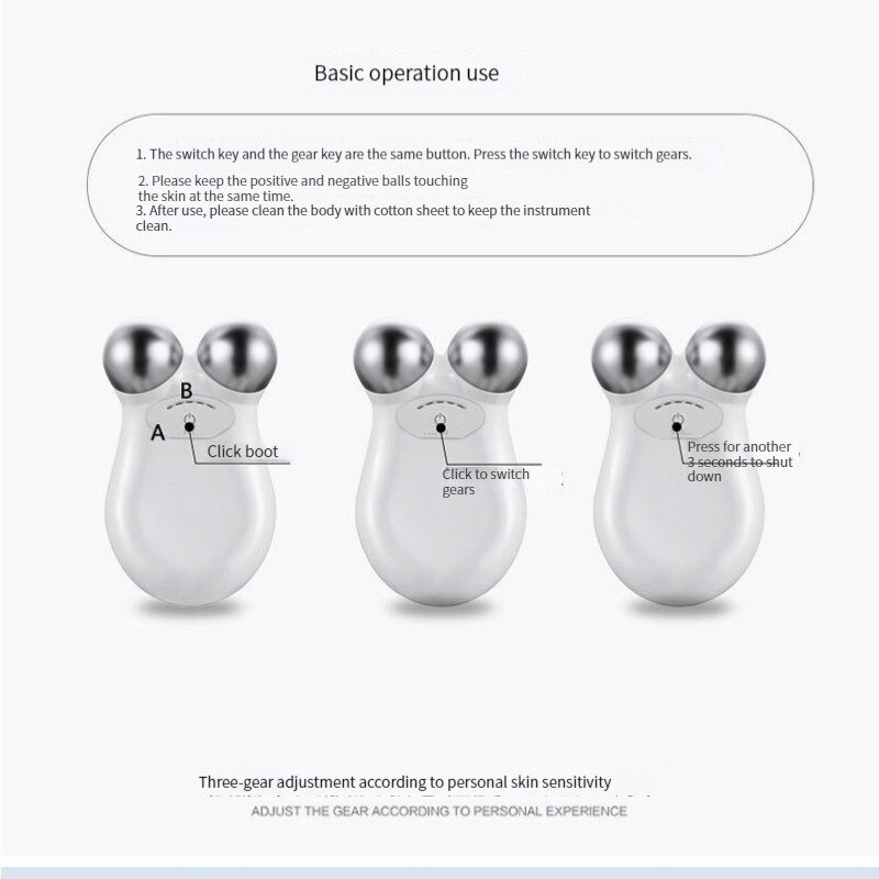 Visage 30% de réduction nouveau masseur Rechargeable 5 vitesses électrique Micro-courant 3D EMS raffermissant Micro courant Deedema décret Wrin_voghion.com