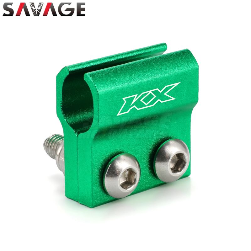 Pentru KAWASAKI KX450X KX250X Suport furtun frână față Ghid KX450 KX112 KX100 KX85 SR/F/X Accesorii motociclete Tubulatură_voghion.com
