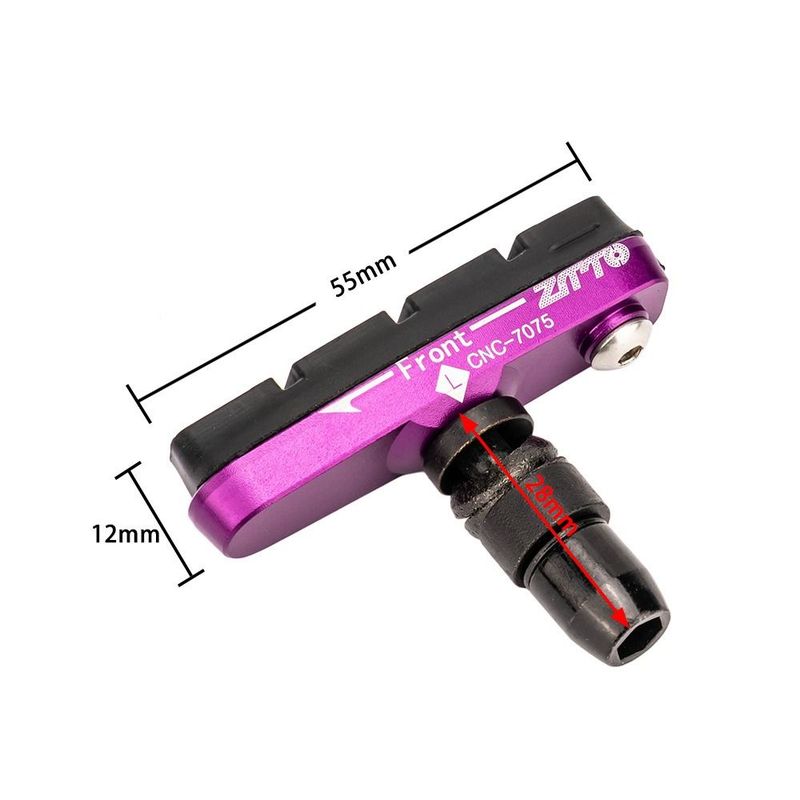 Dead System Holder Cycg Speed Silent Skin Bicycle Brake Pads_voghion.com