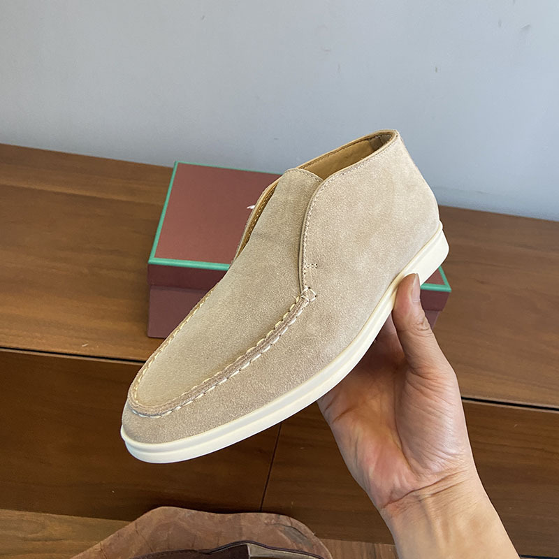 High Edition High Top Women, Loafers, Lazy Shoes, Flat Bottomed Ankle Boots, Casual Shoes For Couples_voghion.com
