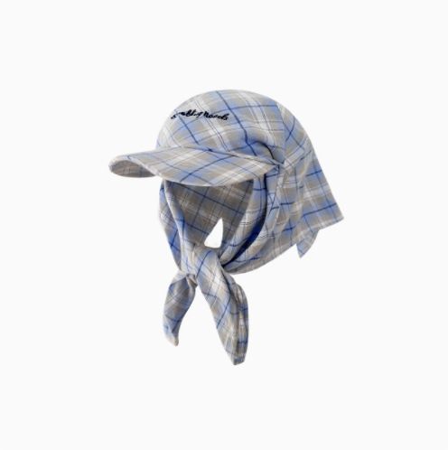 Foulard coreano 2025 nuovo cappello di nicchia tie-dye con cinturino ad asciugatura rapida per donne con grande circonferenza della testa, dimagrante per il viso e per il sole_voghion.com