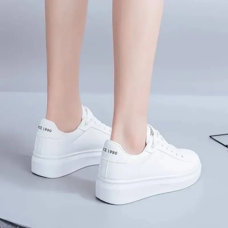 for Daily Lace Up Casual Comfortable Soft Bottom Sneakers Women Female Platform Shoes Zapatos De Mujer 2024 Ddmysaturn_voghion.com
