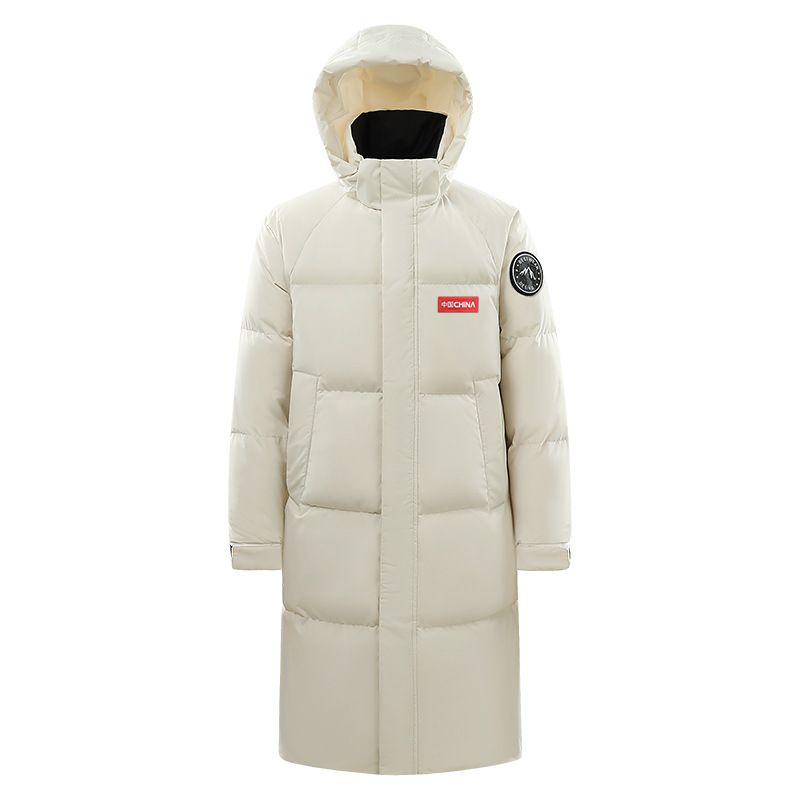 High quality couple winter hooded jacket live broadcast, casual warm down jacket, trendy brand, fashionable men_voghion.com