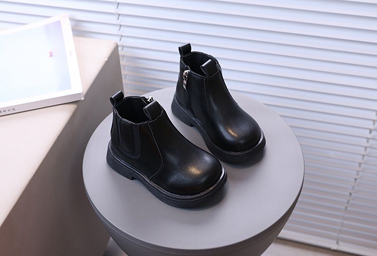 2024. aasta sügis/talv lühikesed, uued vallalised tüdrukute laste nahast Briti stiilis moed Martini saapad_voghion.com