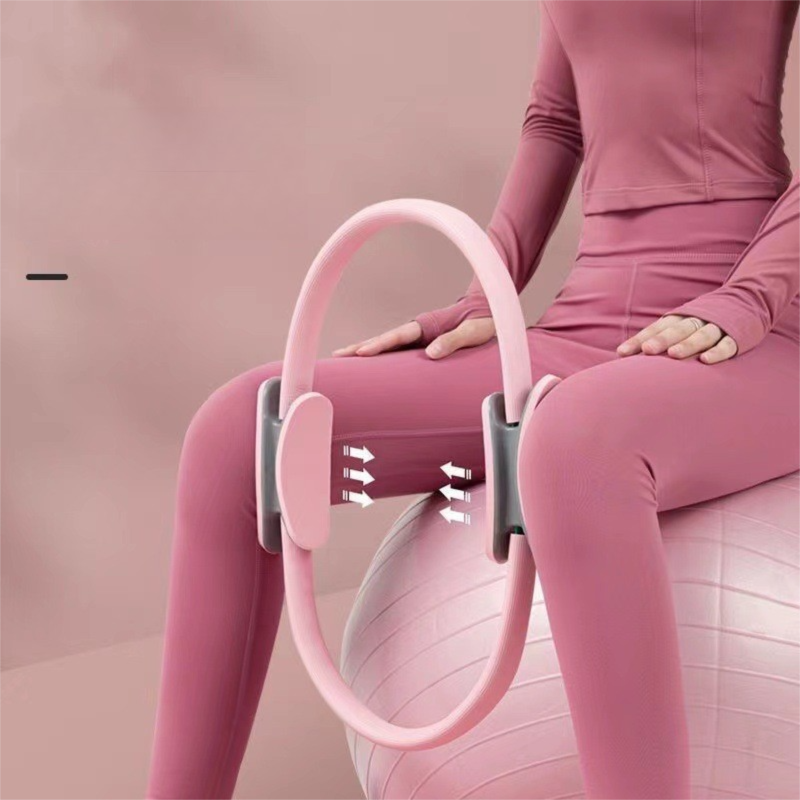 Pilates Körperformung Magie Beckenboden Muskeltraining Fitness Bein Hüfte Lift Widerstand Schleife Yoga Ring_voghion.com