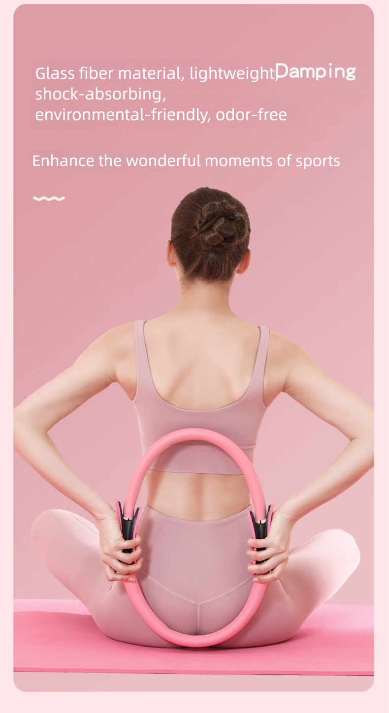 Pilates Loop Pelvic Floor Magic Ring Thigh Waist Training Yoga Aid Fat Reduction Slimming Leg Men's_voghion.com