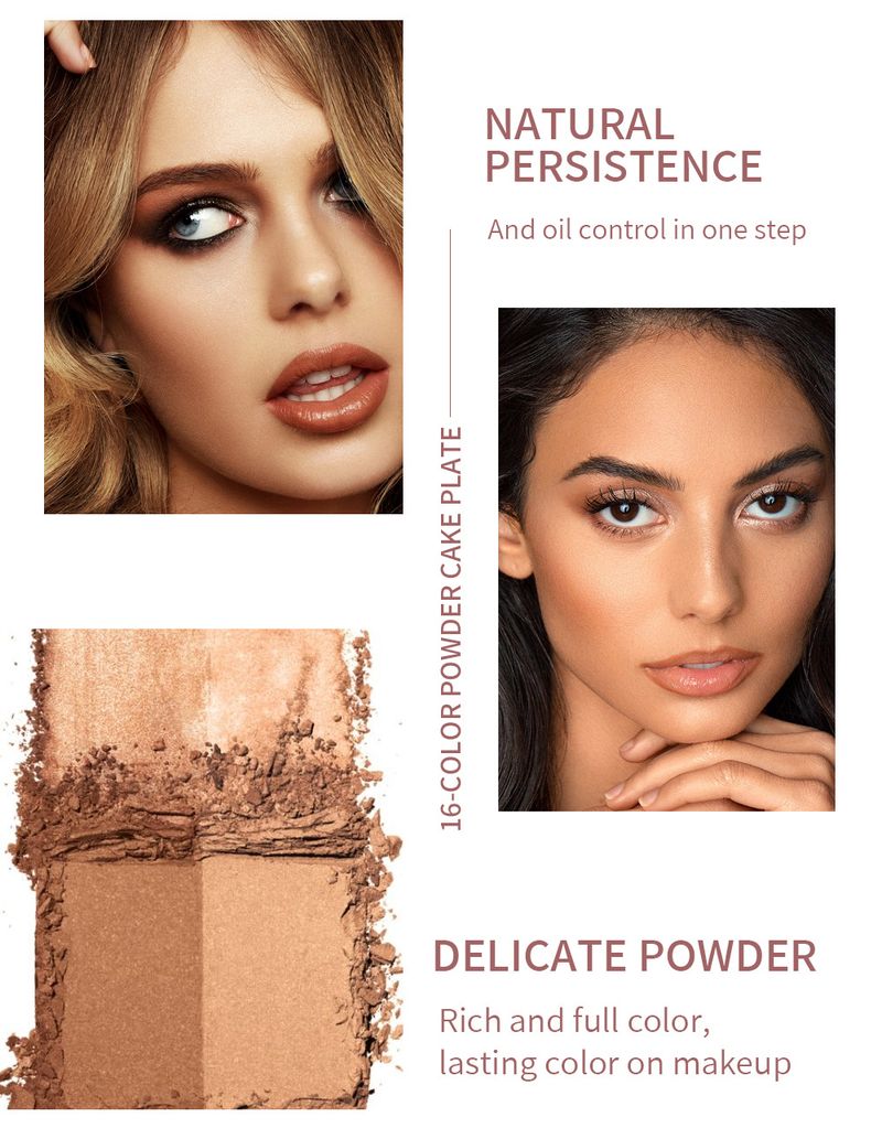 Nass- und Trocken-Make-up-Puder mit doppeltem Verwendungszweck, Ölkontrolle, wasserdicht, langanhaltend, echtes mattes Puder, 8 Farben_voghion.com