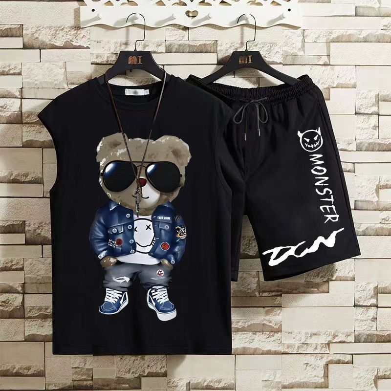 Härekleeder Grouss Quantitéit an exzellent Häreshorts Häreweste Kostüm Shorts Hären trendy komplett Set vun trendy Fräizäit_voghion.com