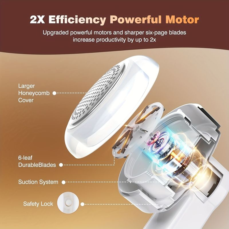 USB Rechargeable Sweater Shaver Portable Electric Lint Remover 500mAh Battery For Clothes Bedding Furniture Carpet Sofa Cleaning_voghion.com