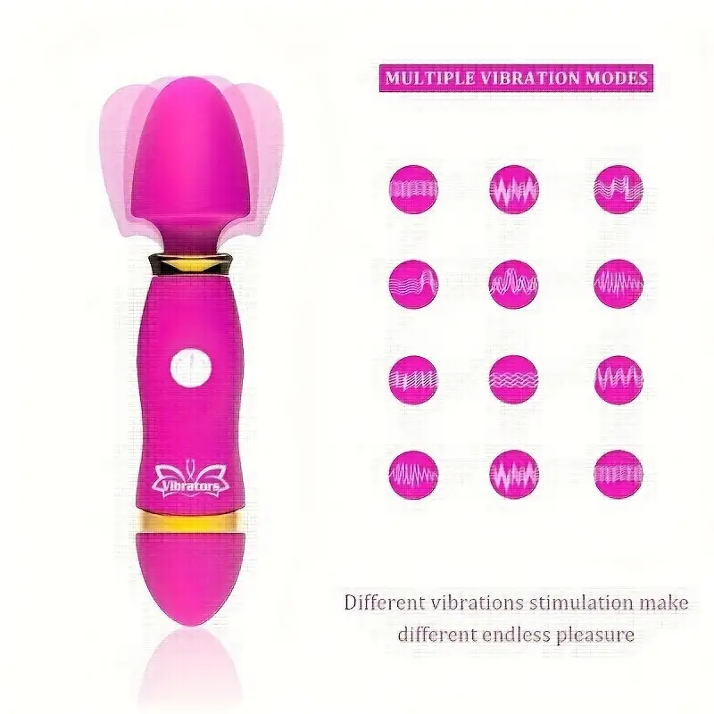 1 st AV Stick Vibrator Klitoralstimulering G-punktsmassager Trollstav Dildo Vibrator Sexleksak Kvinnlig onanist Vuxentillbehör (batteri ingår ej)_voghion.com