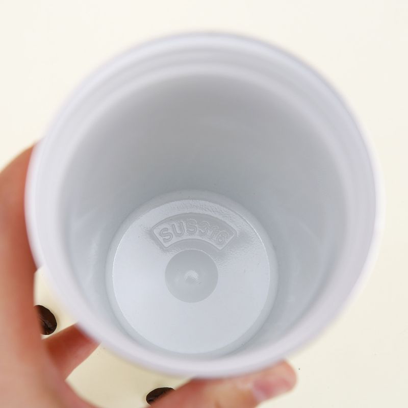 New 316 Stainless Steel Ceramic Inner Liner Insulated High Aesthetic Double-layer Vacuum Coffee Portable With Strap_voghion.com