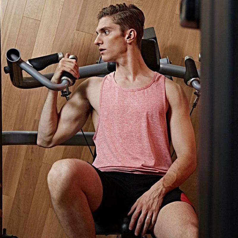 Nuova canotta da uomo in cotone con stampa di lettere sportive BEAST per bodybuilding_voghion.com