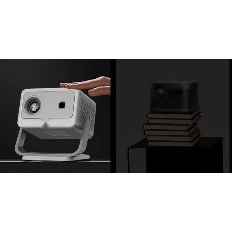 Projector 2025 New Model Home Ultra HD Bedroom Wall Family Theater Office Mobile Phone Screen Casting 3D Machine_voghion.com
