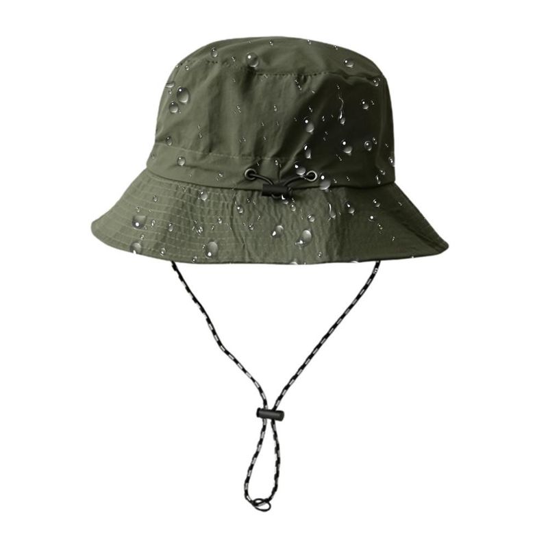 Vente chaude imperméable à large bord pliable seau avec crochet respirant chapeau de pêcheur pour hommes femmes_voghion.com
