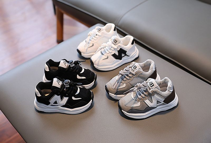 Children's spring and autumn new children's sports boys net girls baby soft bottom running shoes one drop_voghion.com