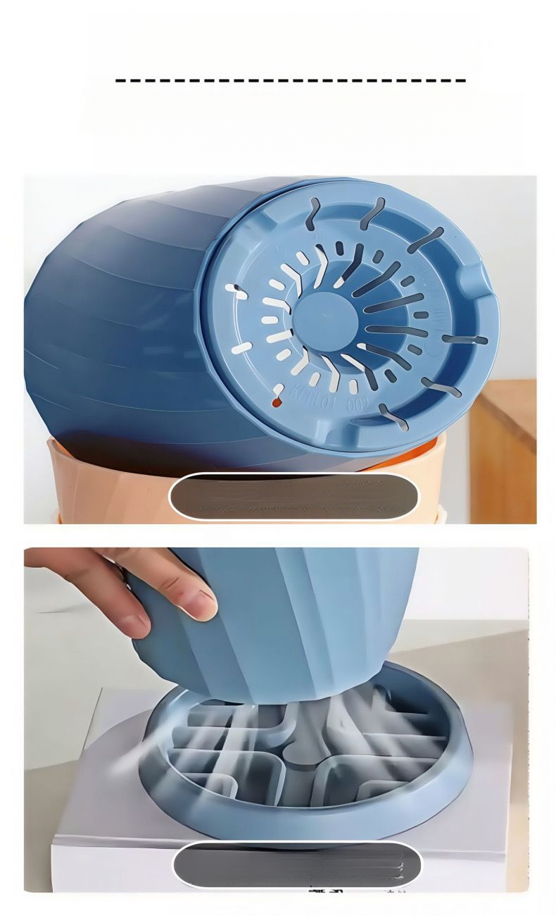 Pianta grassa verde in vaso piccolo, minimalista, addensata, in resina creativa, doppia, in vaso piccolo._voghion.com