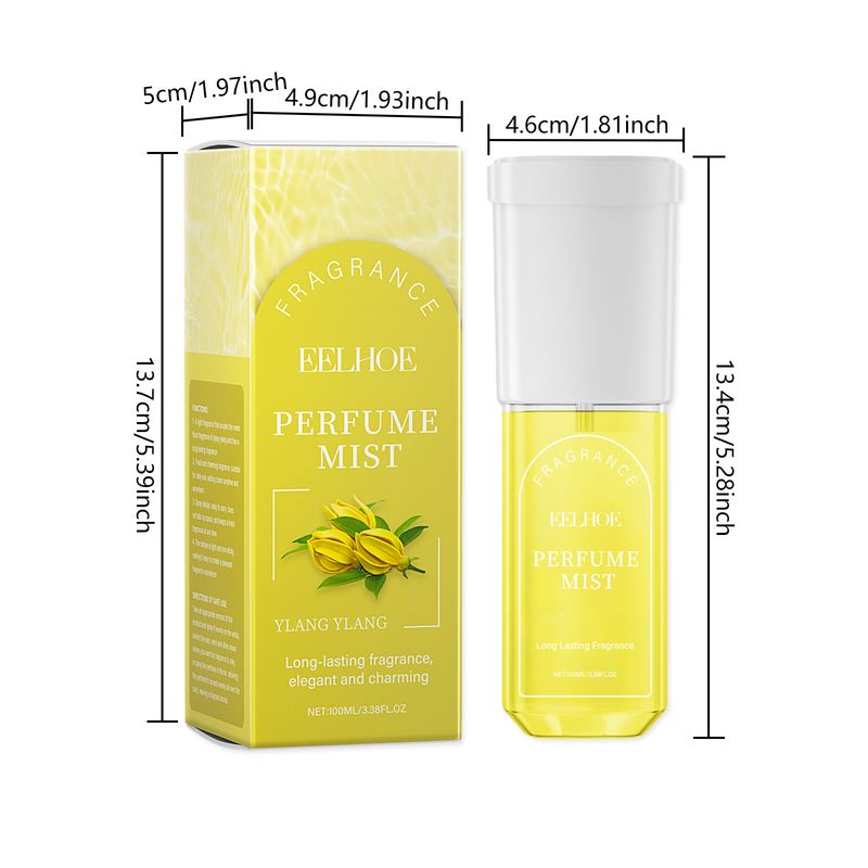 Ylang Evening Fragrance Body Perfume Spray Long Lasting Lasting Fragrance Soft Surrounding Delicate Fragrance Spray_voghion.com