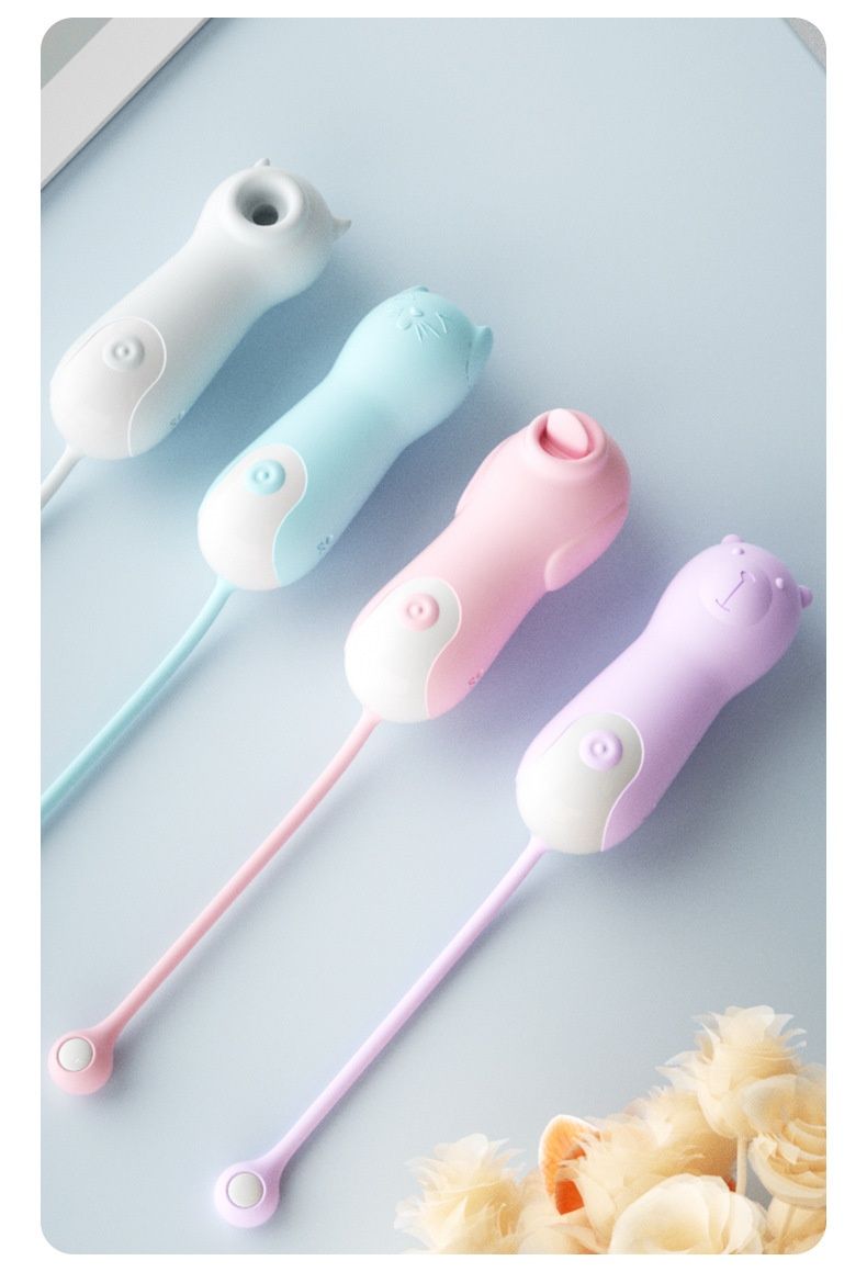 LuvBox Laile Lala Bear Vibratore Silenzioso con Succhiamento Invisibile, Dispositivo di Autodifesa Silenzioso per Donne, Piccolo Giocattolo Istantaneo_voghion.com