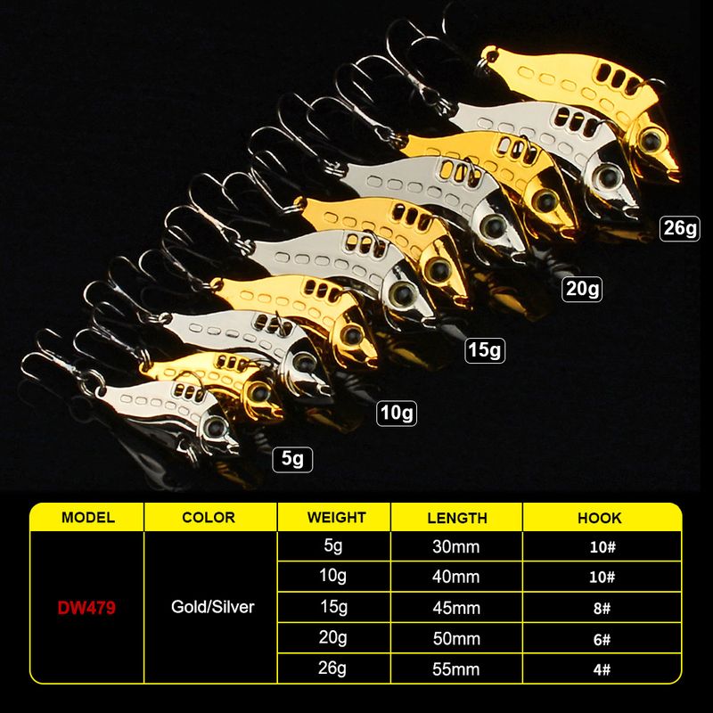 Esca per la pesca con esche artificiali in metallo da 10G, 15G, 20G e 26G, con paillettes, affondante, per la pesca a mosca_voghion.com