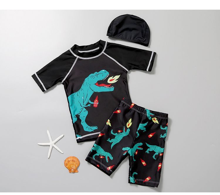 Costumi da bagno per bambini e neonati, protezione solare, asciugatura rapida, corpo diviso, taglie piccole, medie e grandi per bambini_voghion.com