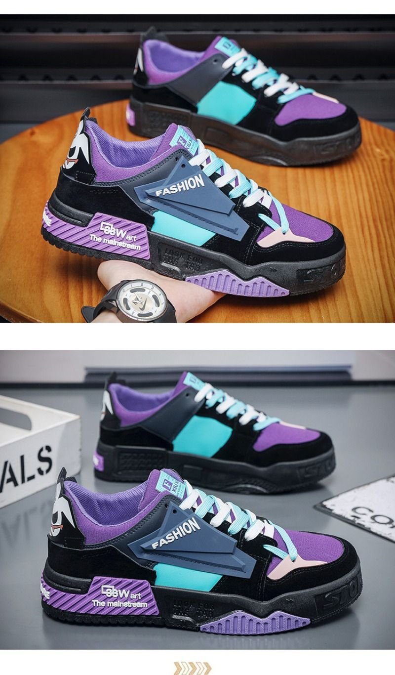 Männer Skateboard Komfortable Plattform Männlichen Casual Turnschuhe Spitze-up Mode Walking männer Schuhe Zapatillas De Hombre_voghion.com